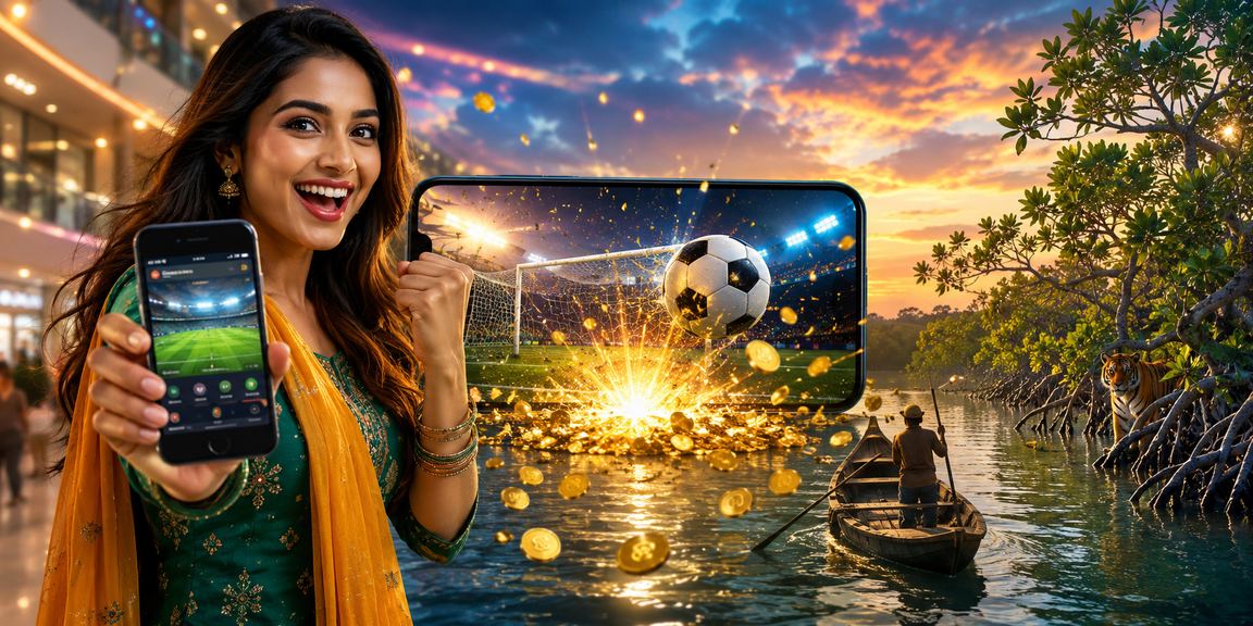 সুন্দরবন ফুটবল বেটিং দৃশ্য